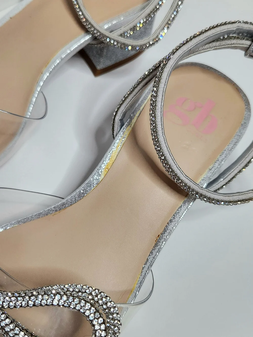 Girls Glitter Rhinestone Sandals